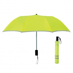 Reflektierender Regenschirm GELB